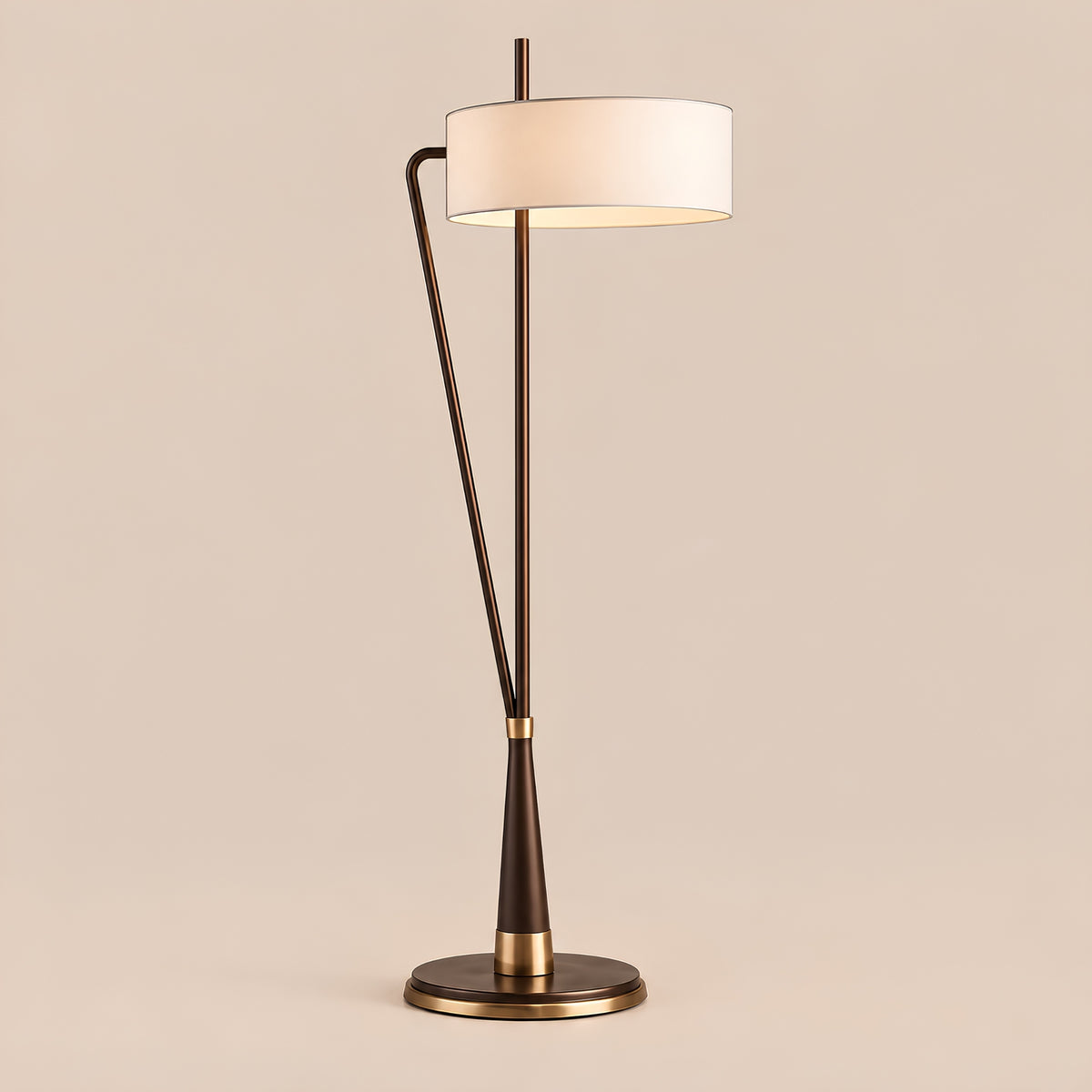 DRUM SHADE FLOOR LAMP