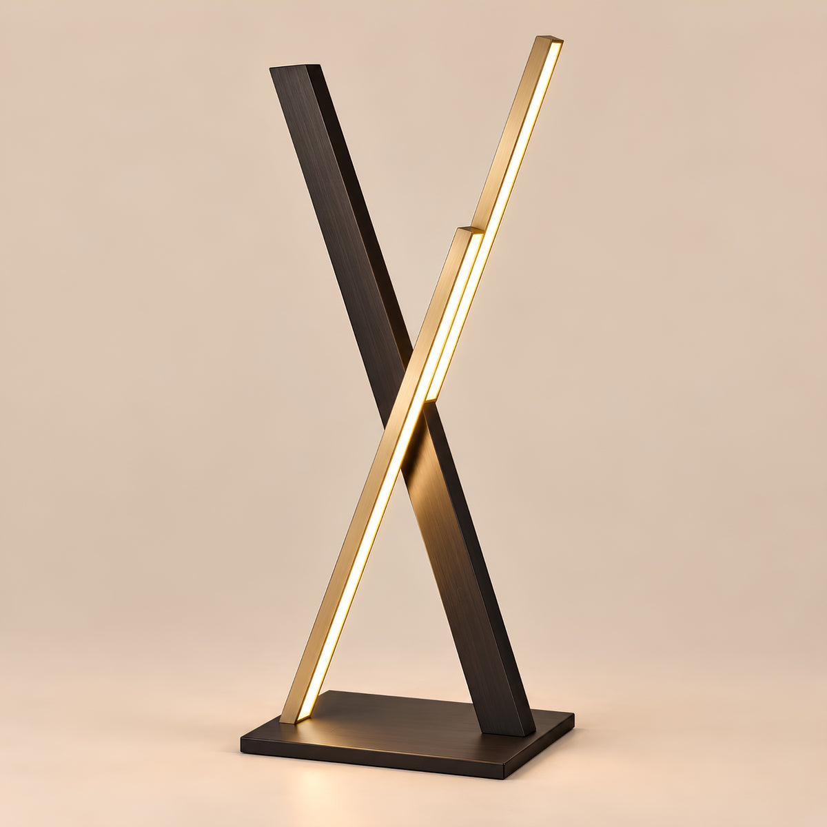 X-SHAPED LINEAR LED FLOOR LAMP